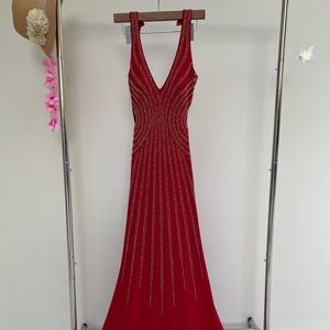 Xscape Sexy Red Dress